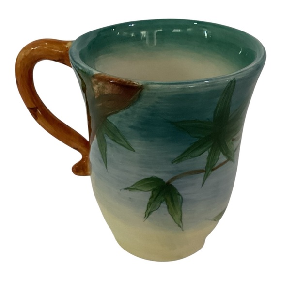 Cheetah Hand Painted Coffee Mug Ceramic Animal Cup - Picture 2 of 7